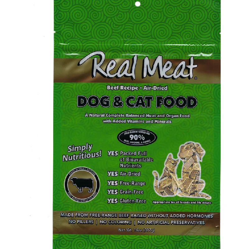 The Real Meat Company Air-Dried Cat Food, Beef