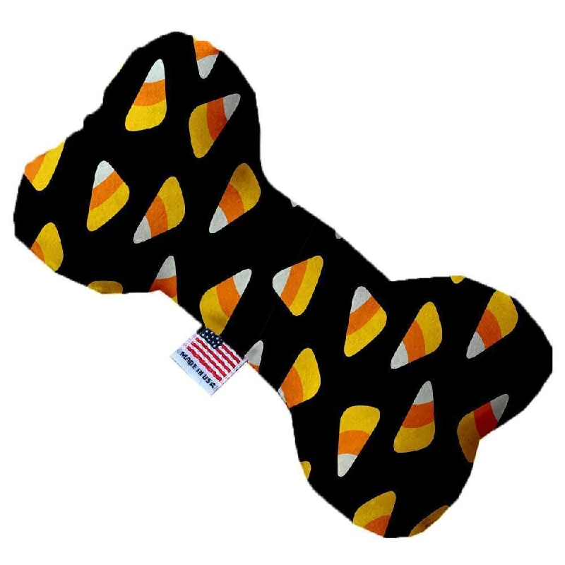 Plush Bone Dog Toy Candy Corn