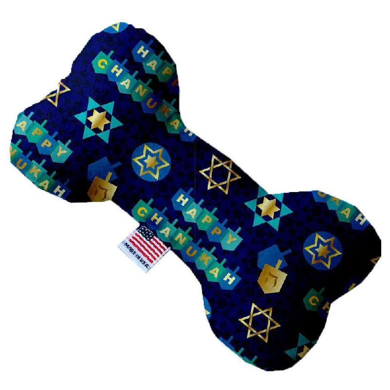 Plush Bone Dog Toy Chanukah Bliss