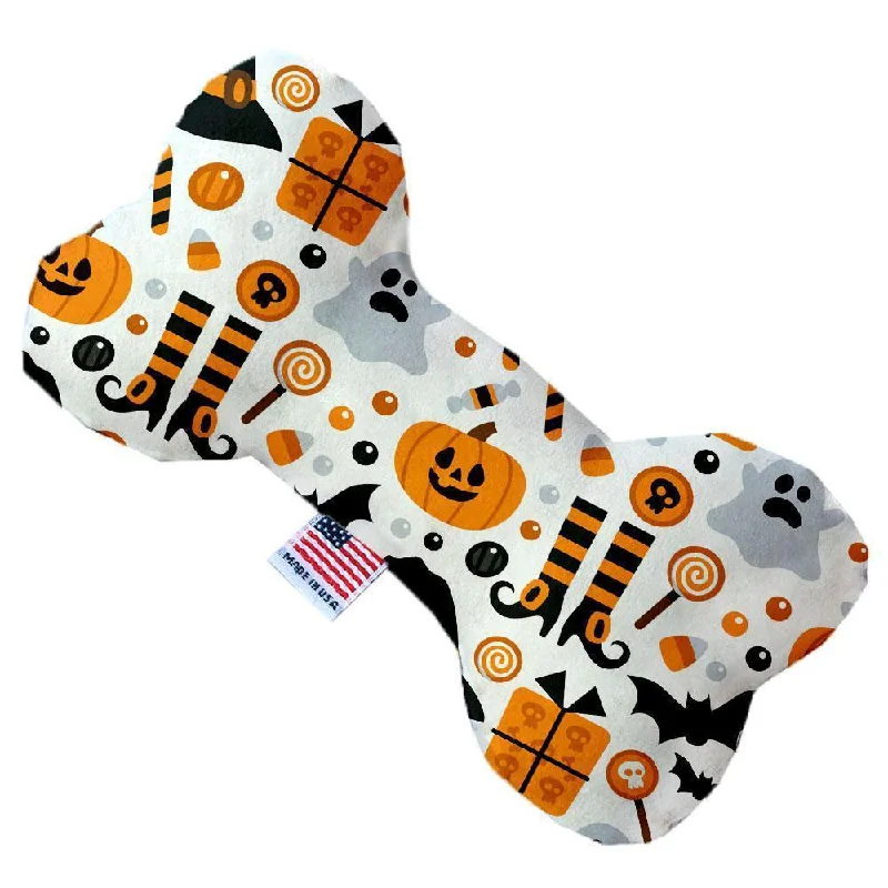 Plush Bone Dog Toy Classic Halloween