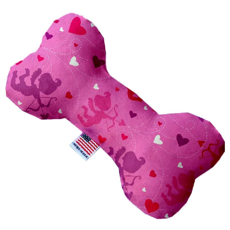 Plush Bone Dog Toy Cupid Hearts