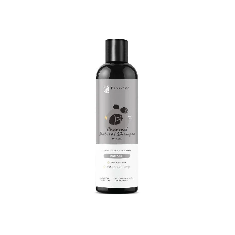 Kin + Kind Dog Natural Shampoo Deep Clean Charcoal - Patchouli 12oz