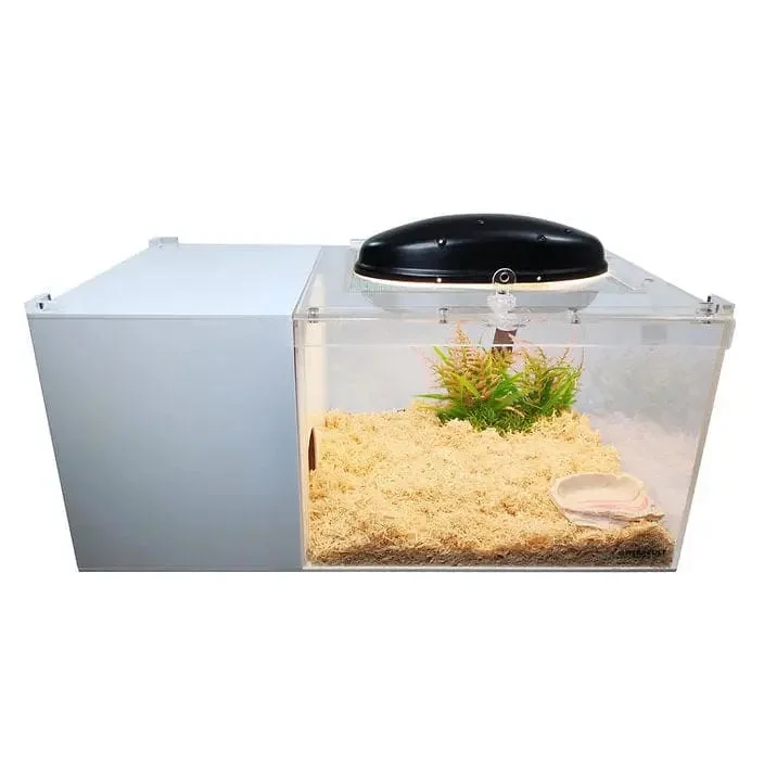 Acrylic House Reptile Breeding Box Terrarium Cage Tank for Geckos, Chameleons, Snake, Hamster,