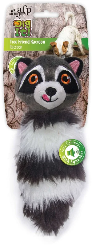 ALL FOR PAWS Dig It! Tree Friend Raccoon, zvučna, 32x27x18cm