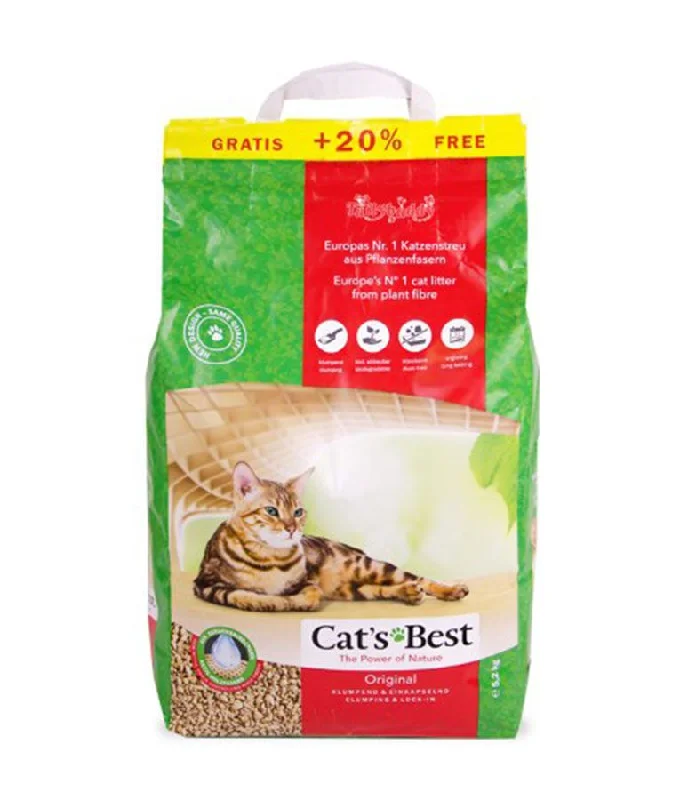 Cats Best Original Cat Litter 10 Lt + 2Lt Free