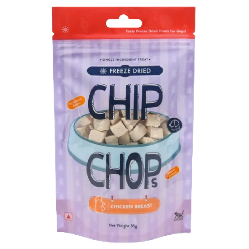 Chip Chops Freeze Dried Chicken Breast Dog Treats