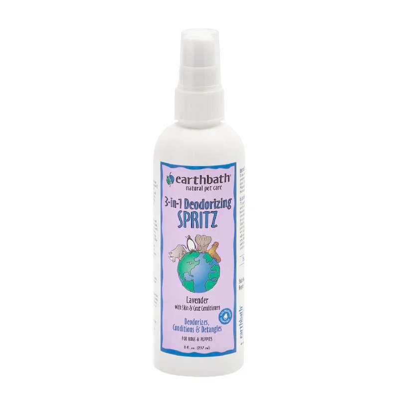 EarthBath 3-in-1 Deodorizing Spritz Lavender 8oz