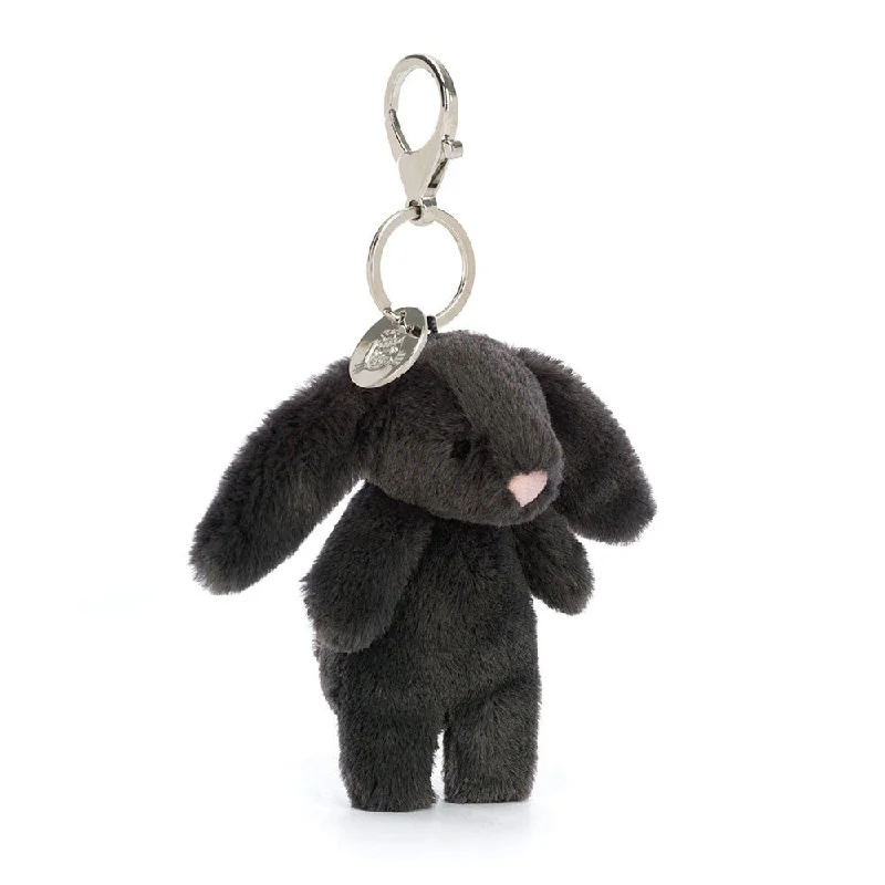 Jellycat Bashful Inky Bunny Bag Charm