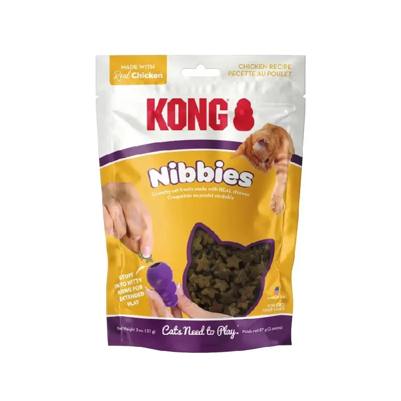 KONG Nibbies Extruded Cat Treats 2 oz