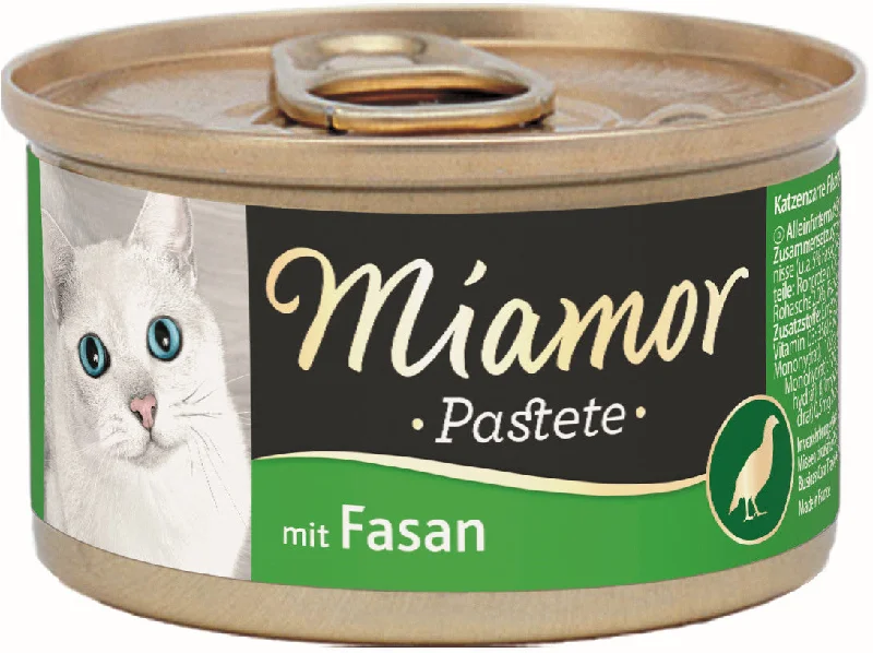 MIAMOR Pate pentru pisici, cu Fazan 85g