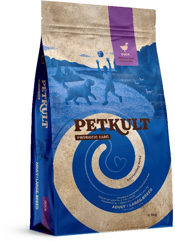 PETKULT Probiotics Adult large, talie mare, Raţă şi orez