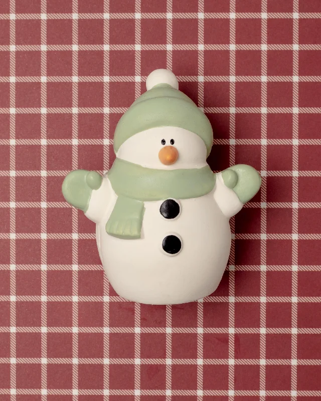 Snowman Squeaky Dog Toy (FINAL SALE)