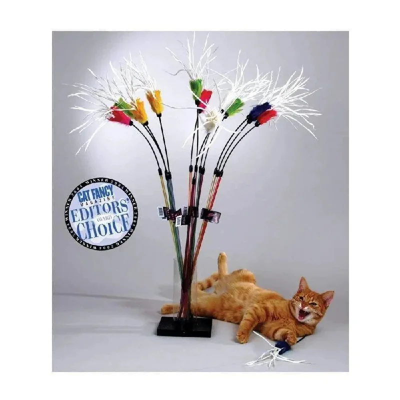 Vee Enterprises Purrfect™ Feather Bouncer Cat Toys