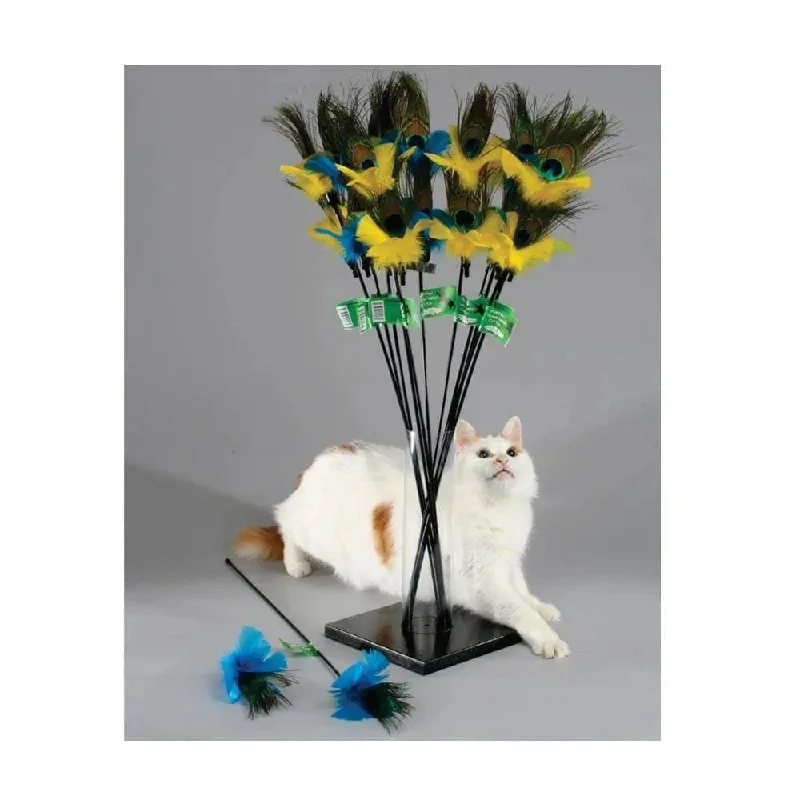 Vee Enterprises Purrfect® Peacock Feather Cat Toys