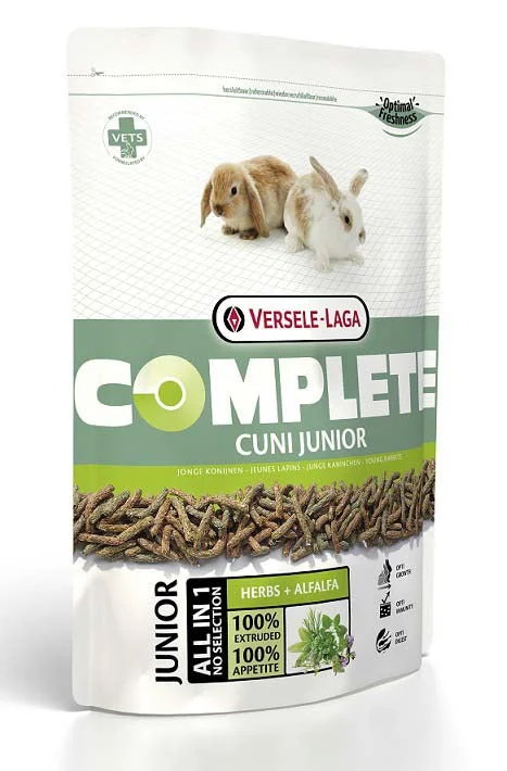 VERSELE-LAGA Cuni Junior Complete, za mlade kuniće, peleti, 500g