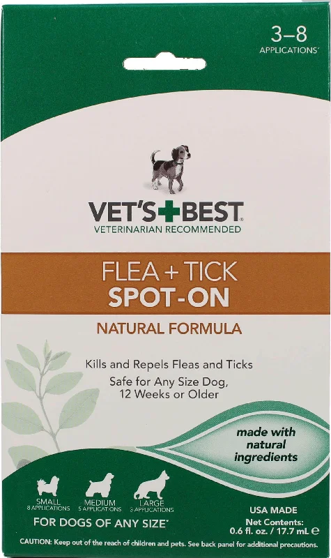 Vet's+best Flea & Tick Spot-on For Dogs