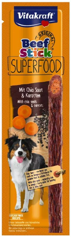 VITAKRAFT Beef Stick Superfood, s mrkvom i chia sjemenkama, 25g