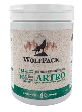 WOLFPACK Artro, za potporu zglobova pasa, sa zelenousnom školjkom, 675g