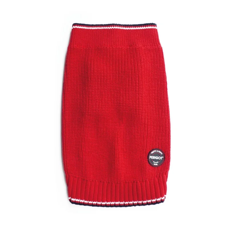 PERIGOT | Pullover Sweater in Red