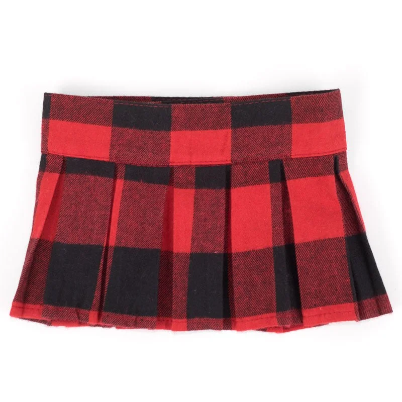 WORTHY DOG | Buffalo Plaid Skirt